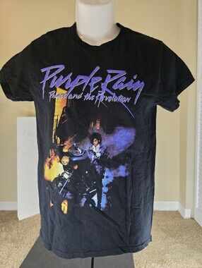 Purple Rain "Prince & the Revolution" T-shirt from "The Prince Estate" small